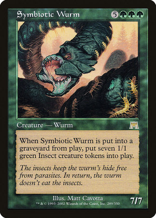 Symbiotic Wurm [Onslaught] | Good Games Cannington