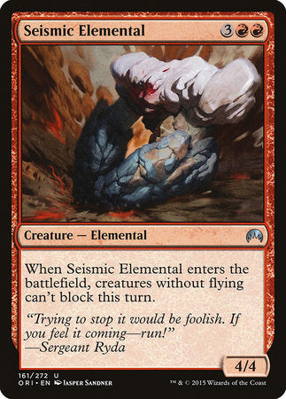 Seismic Elemental [Magic Origins] | Good Games Cannington