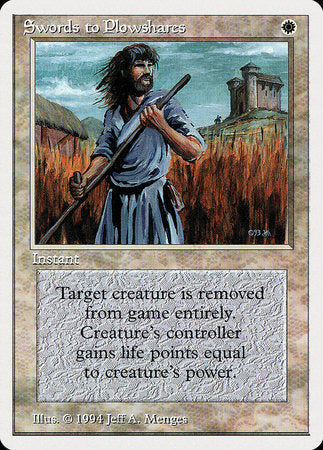 Swords to Plowshares [Summer Magic / Edgar] | Good Games Cannington