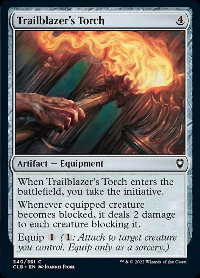 Trailblazer's Torch [Commander Legends: Battle for Baldur's Gate] | Good Games Cannington