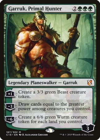 Garruk, Primal Hunter [Commander 2019] | Good Games Cannington
