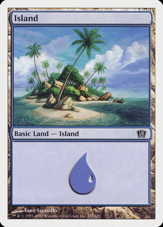 Island (337) [Eighth Edition] | Good Games Cannington