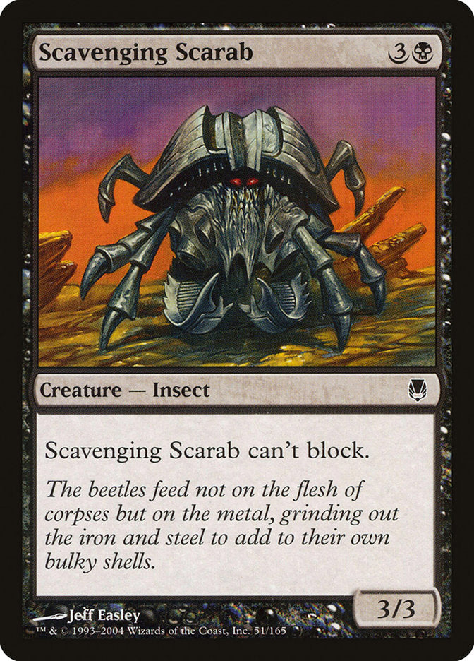 Scavenging Scarab [Darksteel] | Good Games Cannington