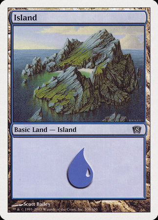 Island (338) [Eighth Edition] | Good Games Cannington