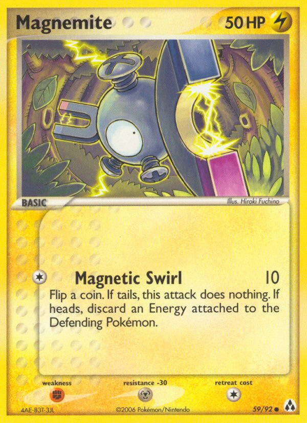 Magnemite (59/92) [EX: Legend Maker] | Good Games Cannington