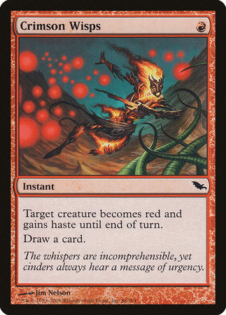 Crimson Wisps [Shadowmoor] | Good Games Cannington