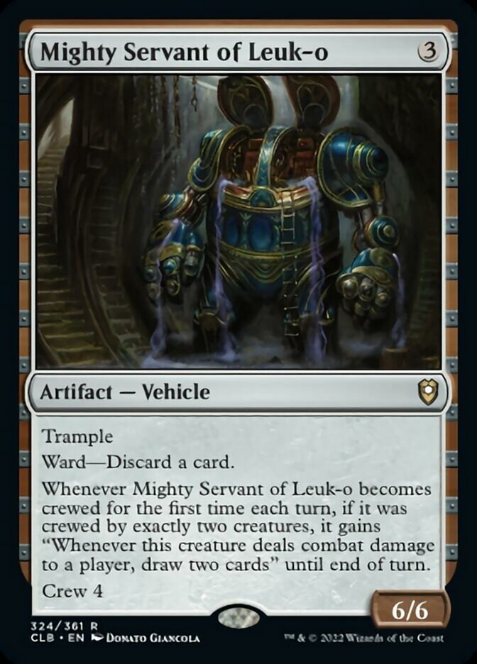 Mighty Servant of Leuk-o [Commander Legends: Battle for Baldur's Gate] | Good Games Cannington
