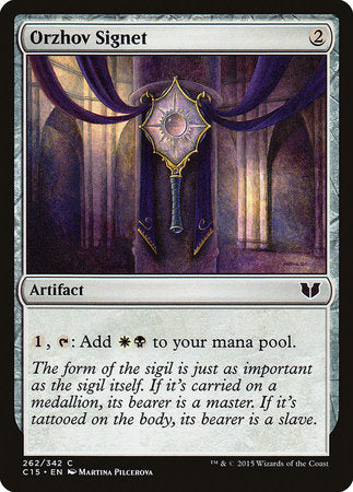 Orzhov Signet [Commander 2015] | Good Games Cannington