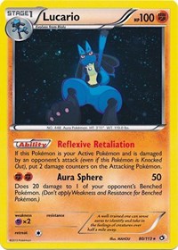 Lucario (80/113) (Cosmos Holo) [Black & White: Legendary Treasures] | Good Games Cannington