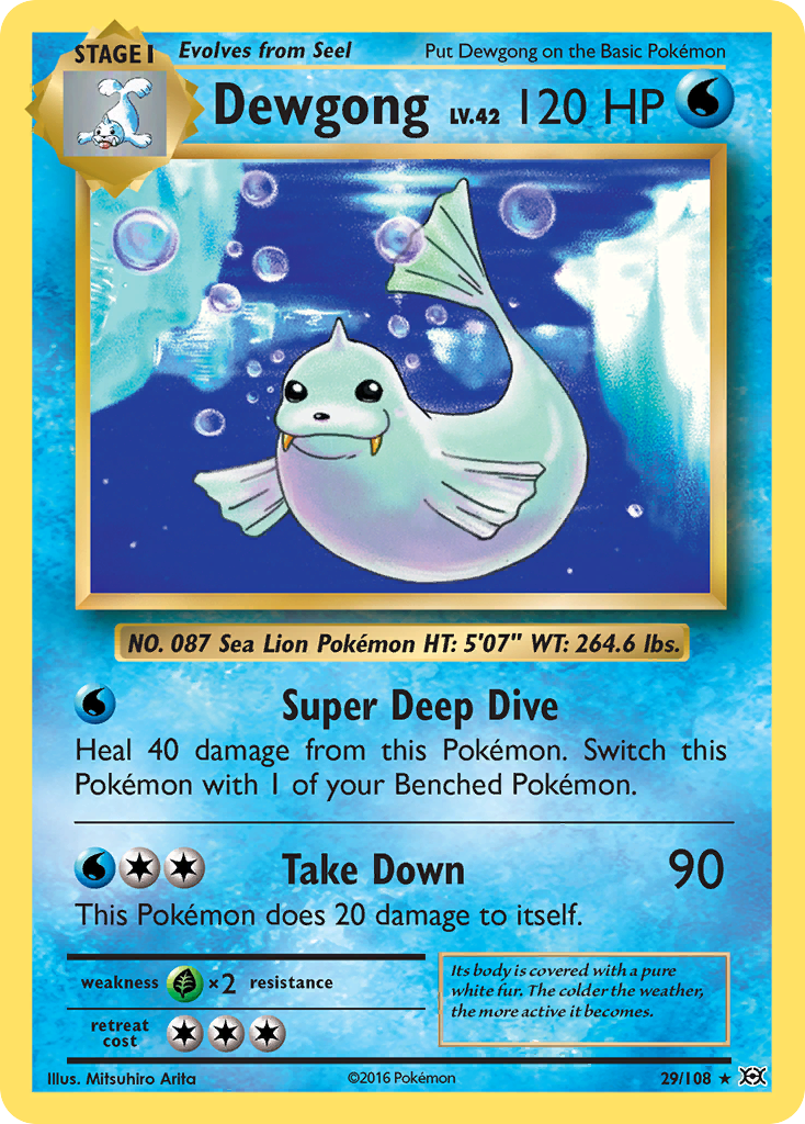 Dewgong (29/108) [XY: Evolutions] | Good Games Cannington