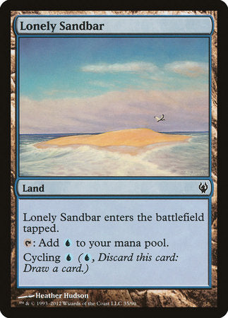 Lonely Sandbar [Duel Decks: Izzet vs. Golgari] | Good Games Cannington