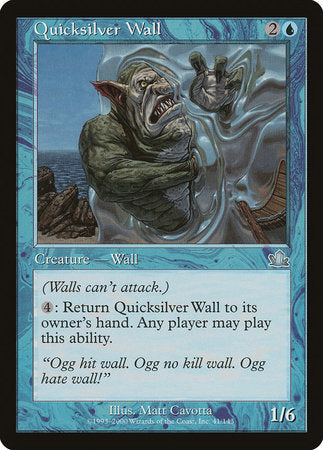 Quicksilver Wall [Prophecy] | Good Games Cannington