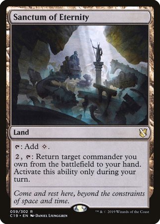 Sanctum of Eternity [Commander 2019] | Good Games Cannington