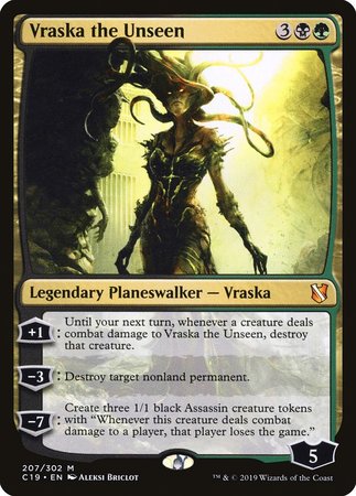 Vraska the Unseen [Commander 2019] | Good Games Cannington