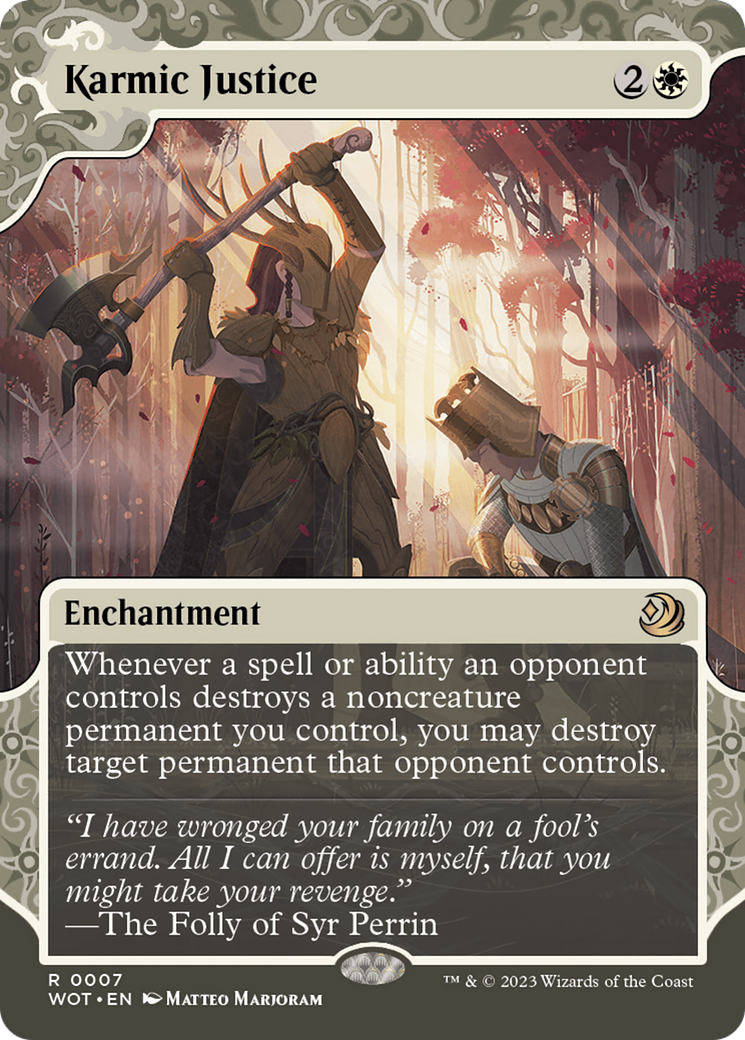 Karmic Justice [Wilds of Eldraine: Enchanting Tales] | Good Games Cannington