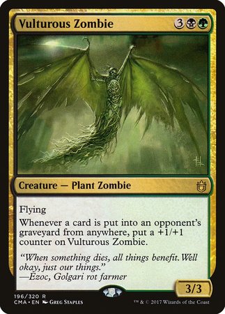 Vulturous Zombie [Commander Anthology] | Good Games Cannington