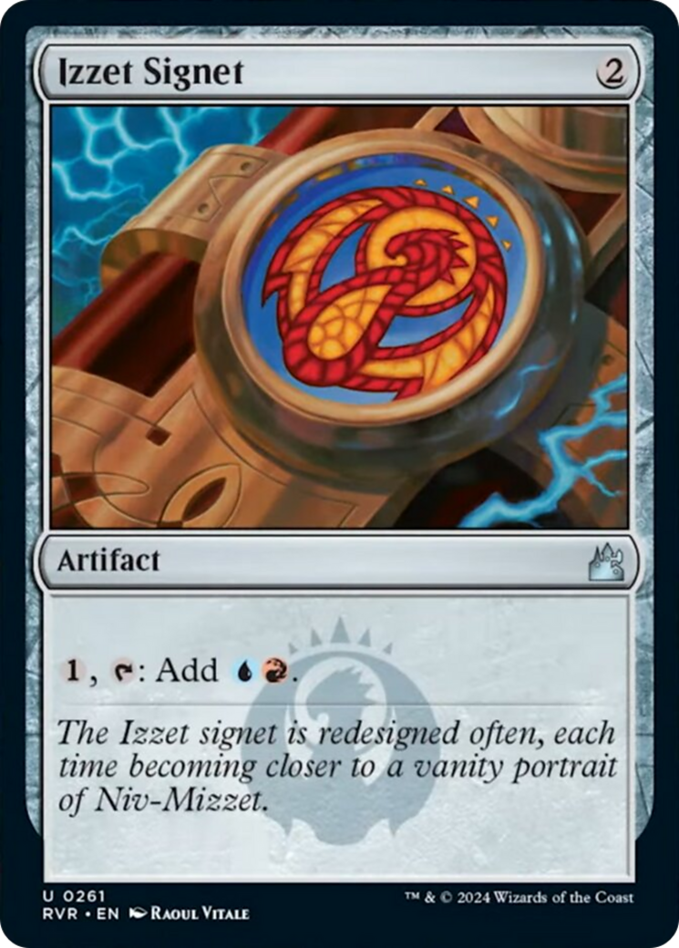 Izzet Signet [Ravnica Remastered] | Good Games Cannington
