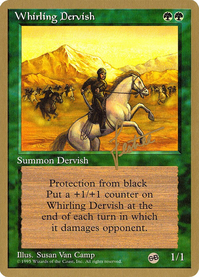 Whirling Dervish (Bertrand Lestree) (SB) [Pro Tour Collector Set] | Good Games Cannington