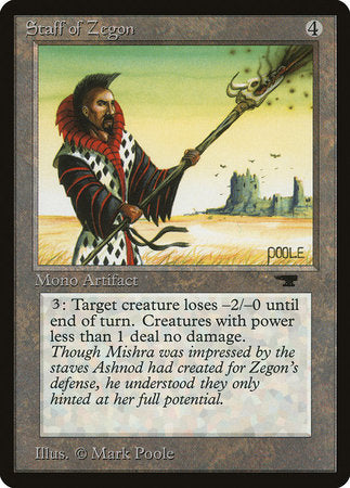 Staff of Zegon [Antiquities] | Good Games Cannington