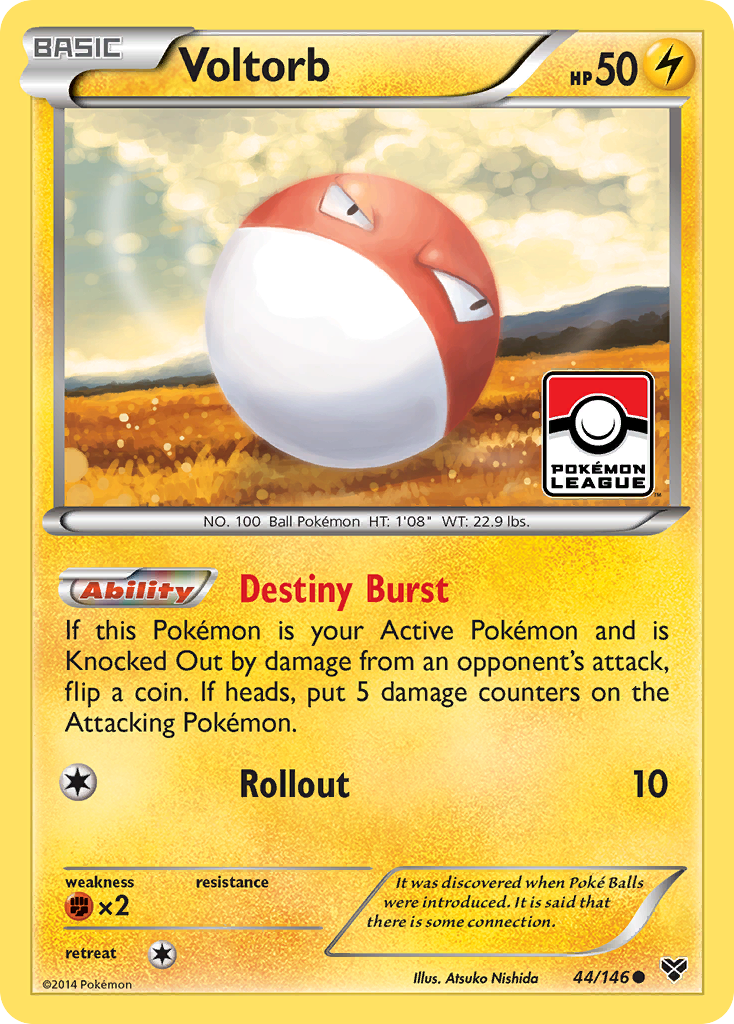 Voltorb (44/146) [XY: Base Set] | Good Games Cannington