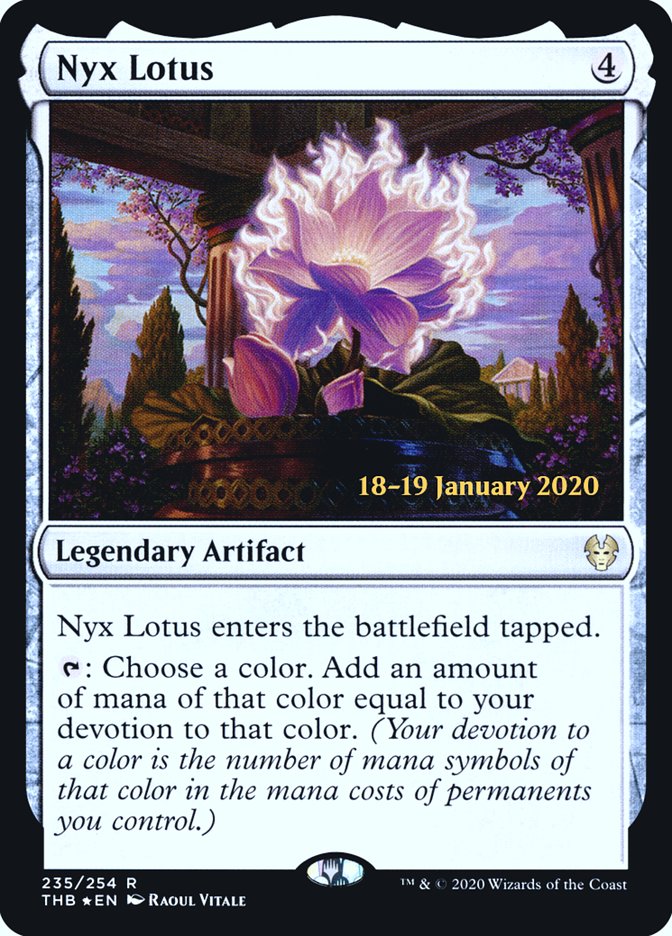Nyx Lotus [Theros Beyond Death Prerelease Promos] | Good Games Cannington