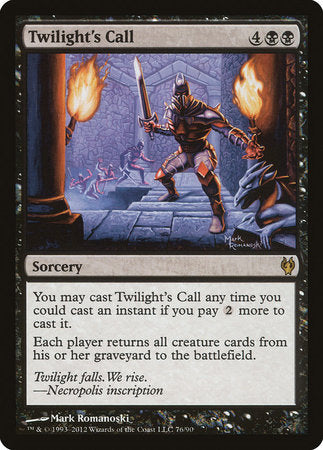 Twilight's Call [Duel Decks: Izzet vs. Golgari] | Good Games Cannington