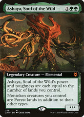 Ashaya, Soul of the Wild (Extended Art) [Zendikar Rising] | Good Games Cannington