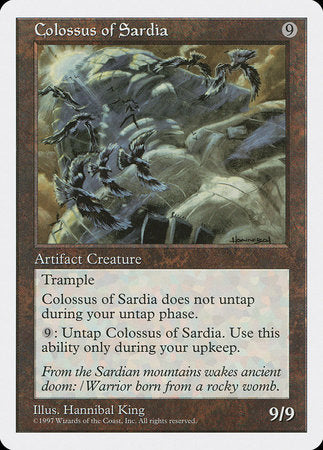 Colossus of Sardia [Fifth Edition] | Good Games Cannington