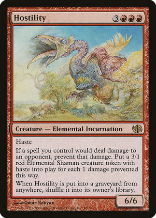 Hostility [Duel Decks: Jace vs. Chandra] | Good Games Cannington