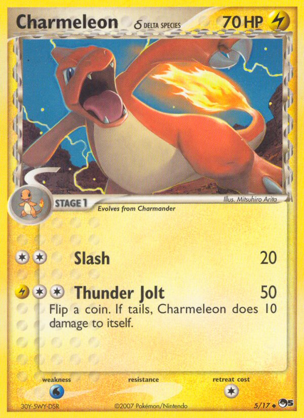Charmeleon (5/17) (Delta Species) [POP Series 5] | Good Games Cannington