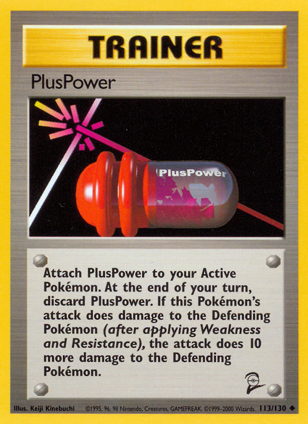 PlusPower (113/130) [Base Set 2] | Good Games Cannington