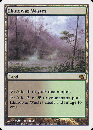 Llanowar Wastes [Ninth Edition] | Good Games Cannington