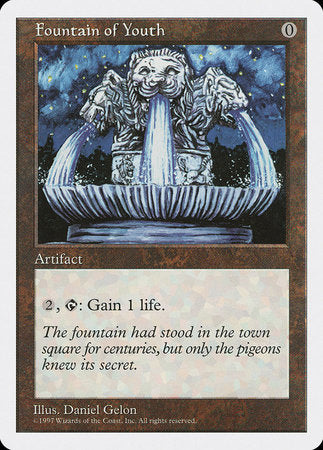 Fountain of Youth [Fifth Edition] | Good Games Cannington