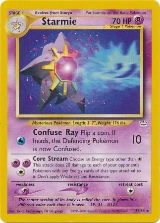 Starmie (25/64) [Neo Revelation Unlimited] | Good Games Cannington