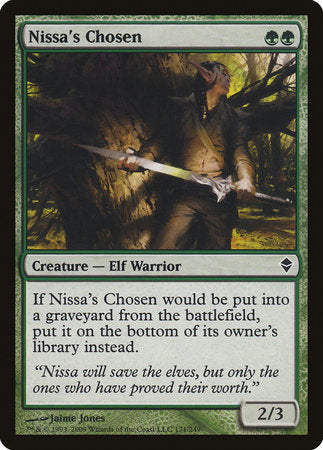 Nissa's Chosen [Zendikar] | Good Games Cannington