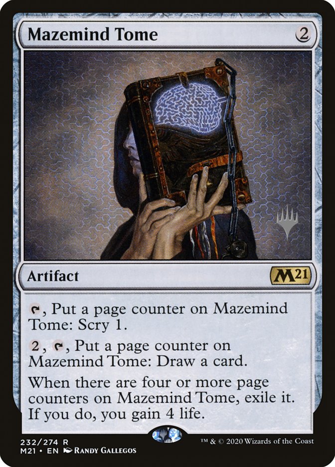 Mazemind Tome (Promo Pack) [Core Set 2021 Promos] | Good Games Cannington