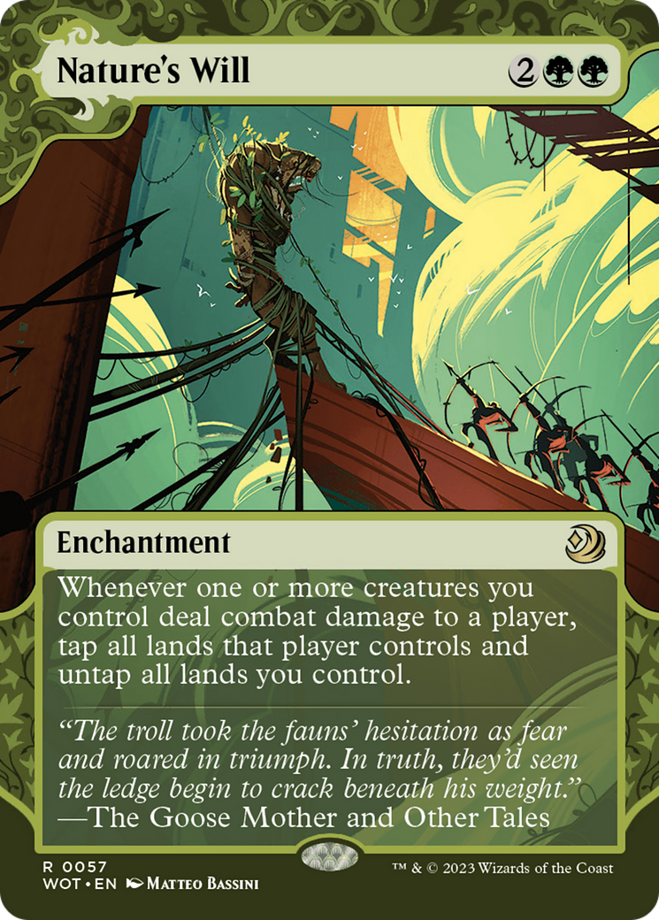 Nature's Will [Wilds of Eldraine: Enchanting Tales] | Good Games Cannington