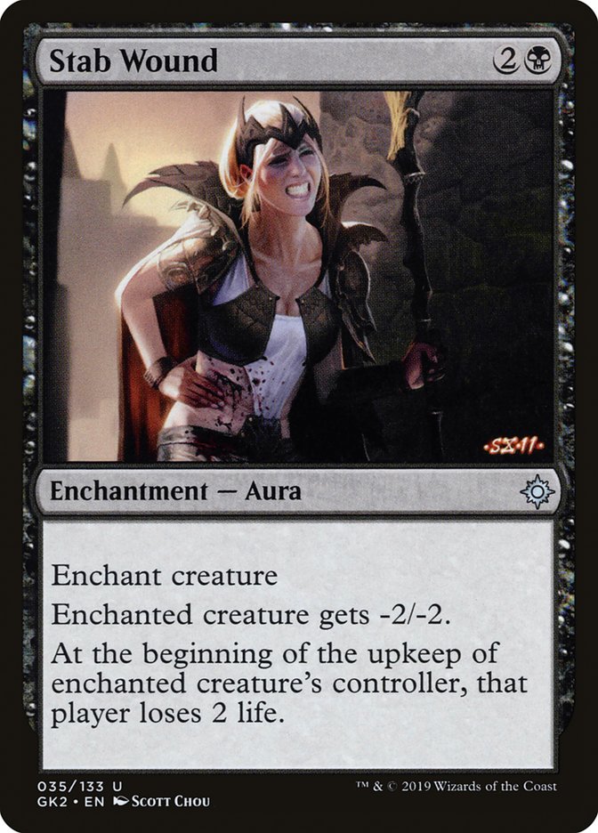 Stab Wound [Ravnica Allegiance Guild Kit] | Good Games Cannington