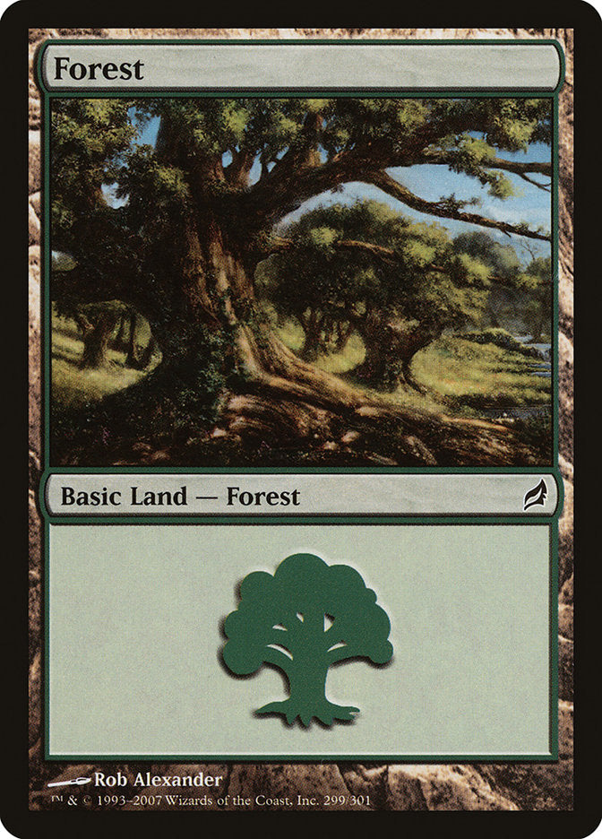 Forest (299) [Lorwyn] | Good Games Cannington