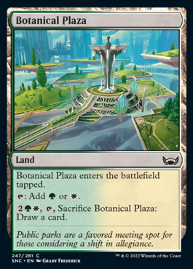 Botanical Plaza [Streets of New Capenna] | Good Games Cannington