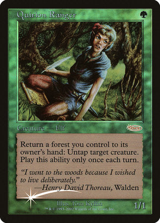 Quirion Ranger [Friday Night Magic 2001] | Good Games Cannington