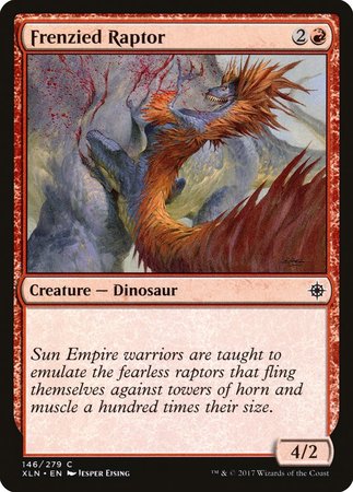 Frenzied Raptor [Ixalan] | Good Games Cannington