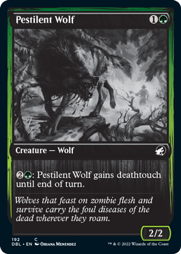 Pestilent Wolf [Innistrad: Double Feature] | Good Games Cannington