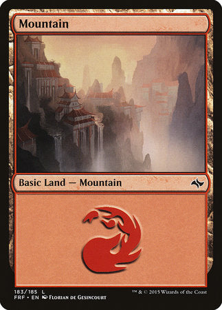 Mountain (183) [Fate Reforged] | Good Games Cannington