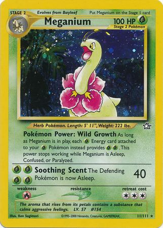 Meganium (11/111) [Neo Genesis Unlimited] | Good Games Cannington