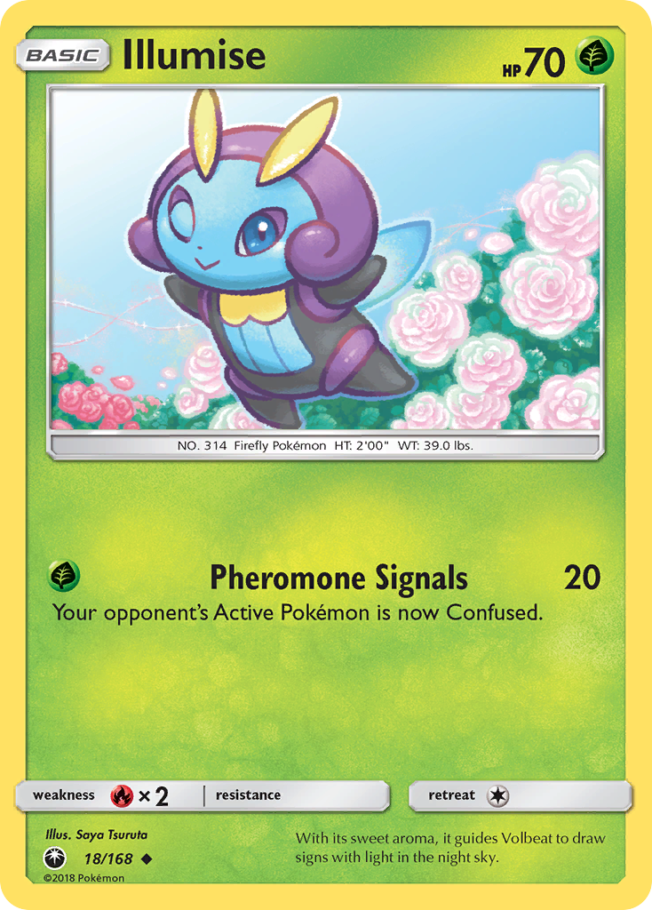 Illumise (18/168) [Sun & Moon: Celestial Storm] | Good Games Cannington