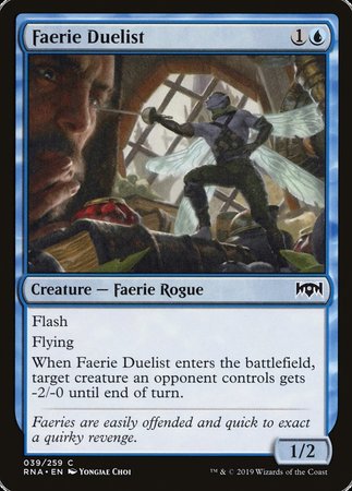 Faerie Duelist [Ravnica Allegiance] | Good Games Cannington