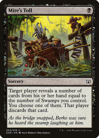 Mire's Toll [Duel Decks: Nissa vs. Ob Nixilis] | Good Games Cannington