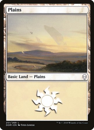 Plains (251) [Dominaria] | Good Games Cannington