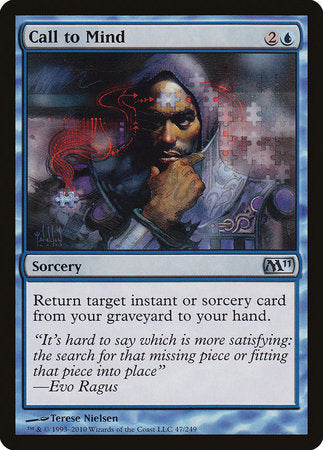 Call to Mind [Magic 2011] | Good Games Cannington